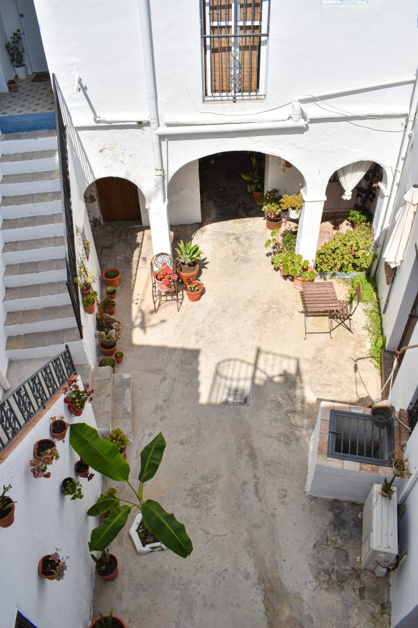 Interior y espacios del Loft la Abuela en Vejer